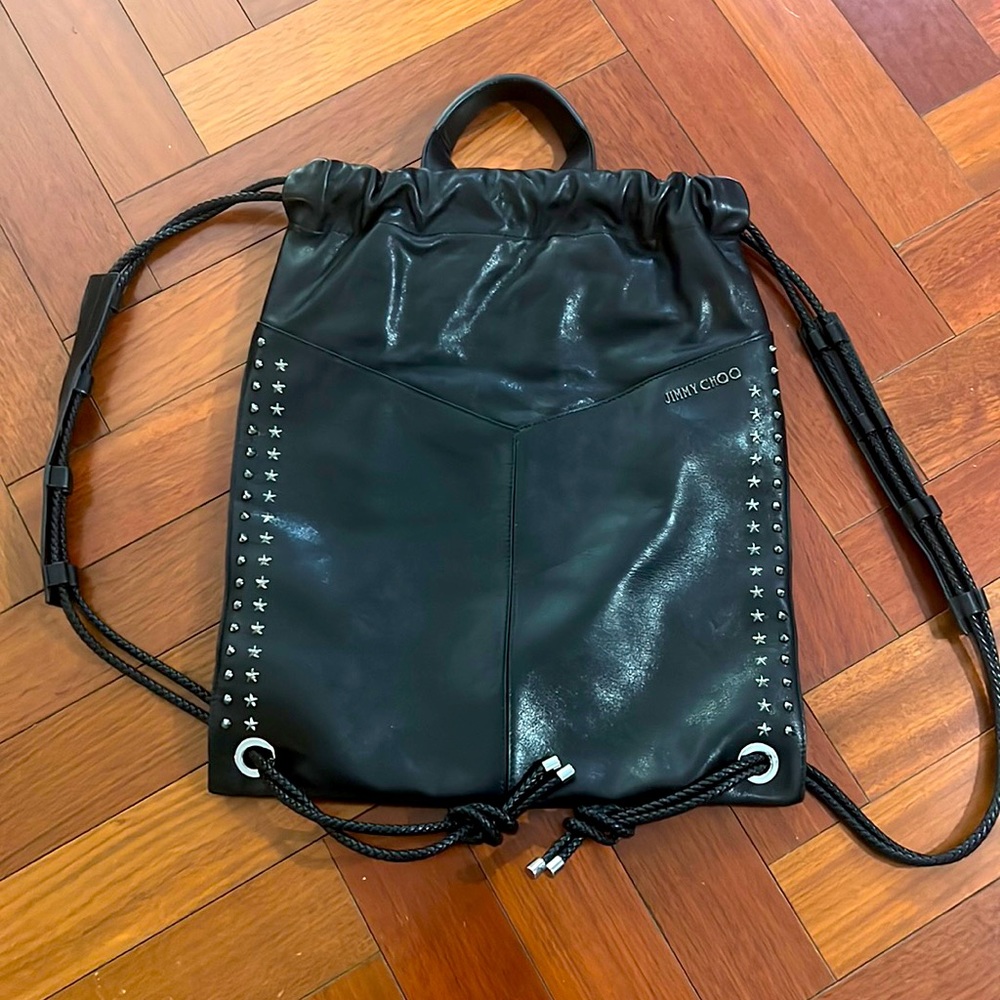 Jimmy Choo Leather Backpack